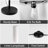Arc/arced Floor Lamp With Foot Switch & 3 Colour Temperatures Bulb-881278891