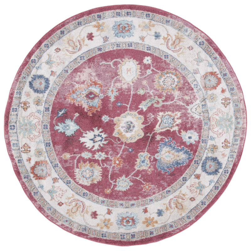 Phoenix 500 Performance Southwestern Rug, Round 6'7"