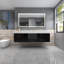 Meuble-lavabo simple mural 72 po Jessica-72495640
