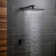 Pressure-Balanced Complete Shower System with Rough in-Valve