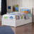 Brunelle Solid Wood Platform Bed with Matching Footboard and Storage Drawers -1949010496-1949010503