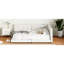 Grand lit plateforme tapissier Modern