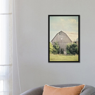 « late summer barn ii », reproduction de photo sur toile tendue