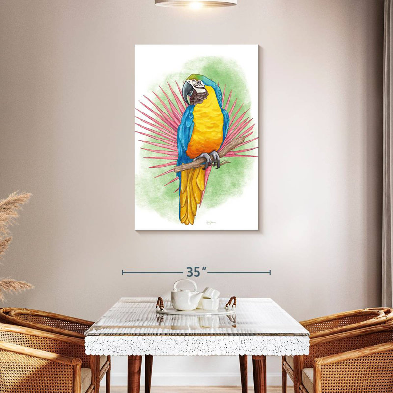 Flair arctique tropical Brampt, H 45 po x l 30 po