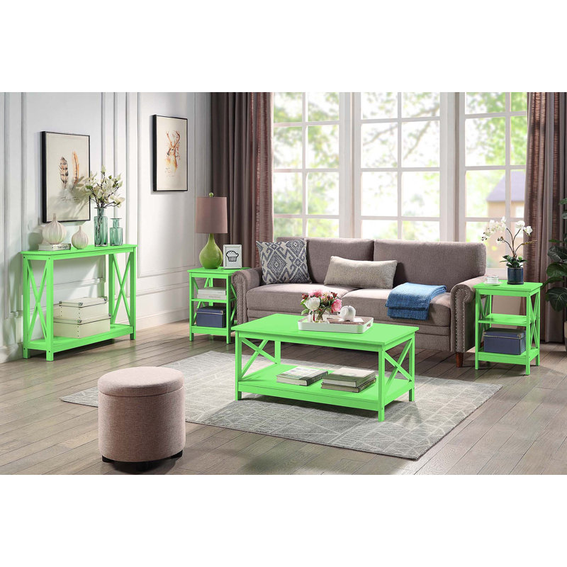 Console avec tablette Darek, Chaux, H 31,5 po x l 39,5 po x P 11,75 po