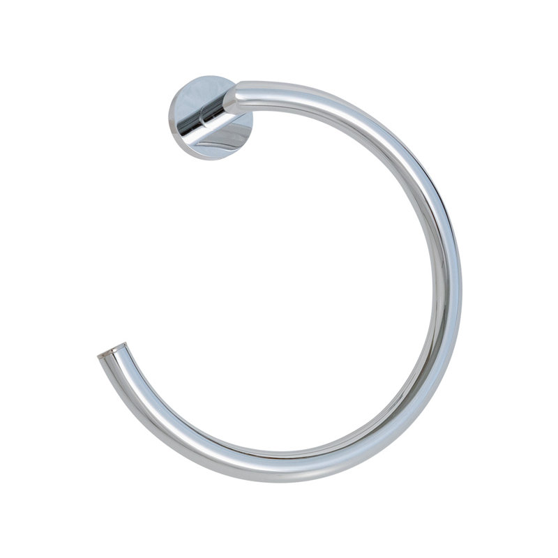 Ronda Towel Ring, Polished Chrome