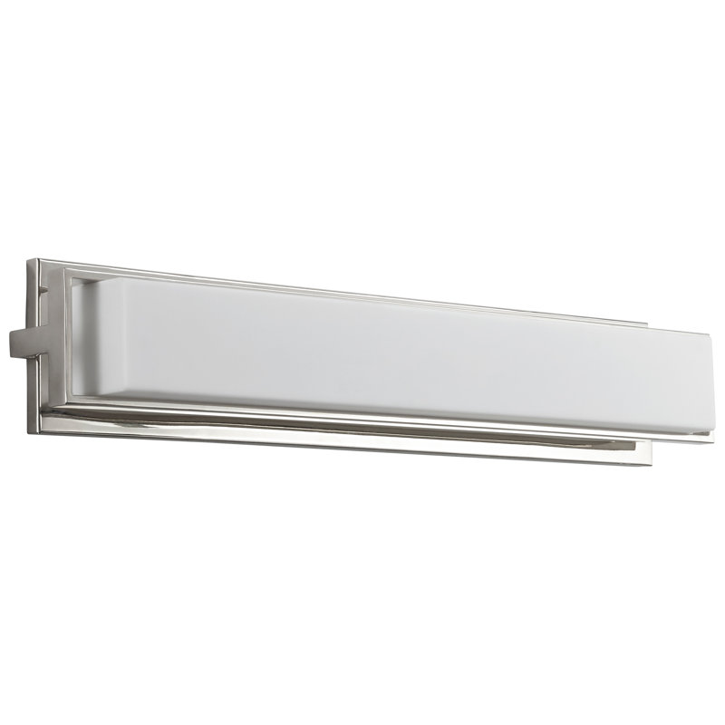 Dimmable LED Bath Bar, Polished Nickel