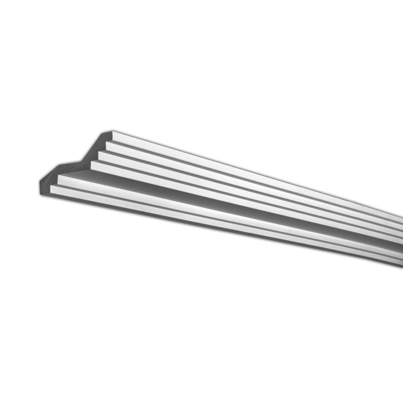 Moulure couronnée en polyuréthane 4 po x 1-13 / 16 po x 94-1 / 2 po Pro Pack 31-1 / 2 LF, 6 Pack