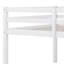 Lit mezzanine double avec échelle et garde-corps, cadre de lit bas avec espace de rangement, cadre de lit mezzanine en bois d'hévéa pour enfants adolescents-47599197