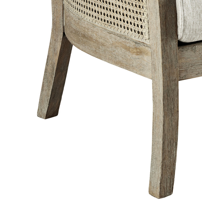 Chaise Cane, Crème / naturel récupéré
