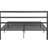 Queen Size Metal Bed Frame With Headboard-2098653299