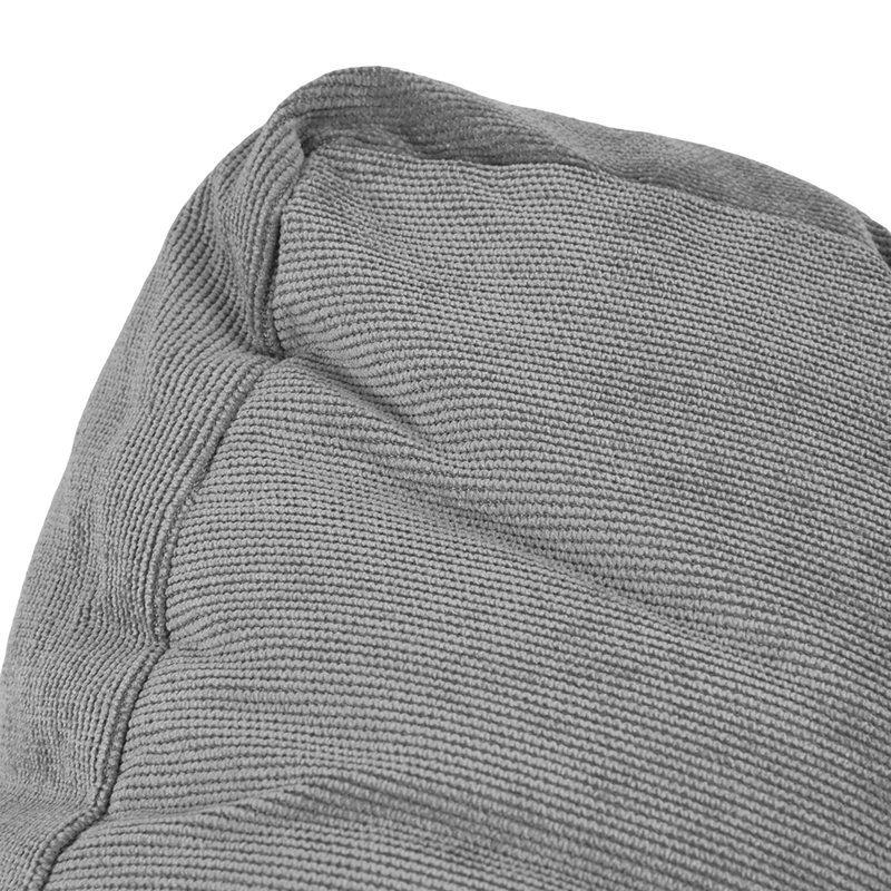 Corduroy Chair Cushion, Grey