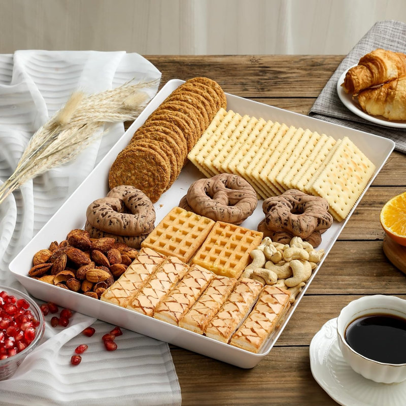 Serving Tray For Parties, Serving Platter, 8 Pack