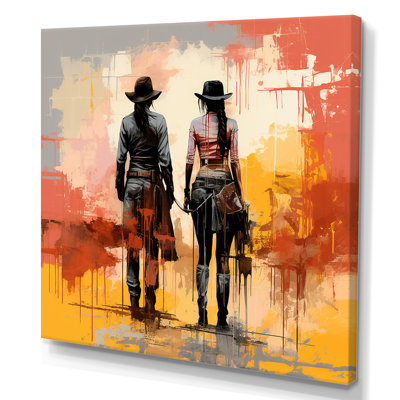 «Cowboy mexicain, beauté du ranch - Art mural mexicain»