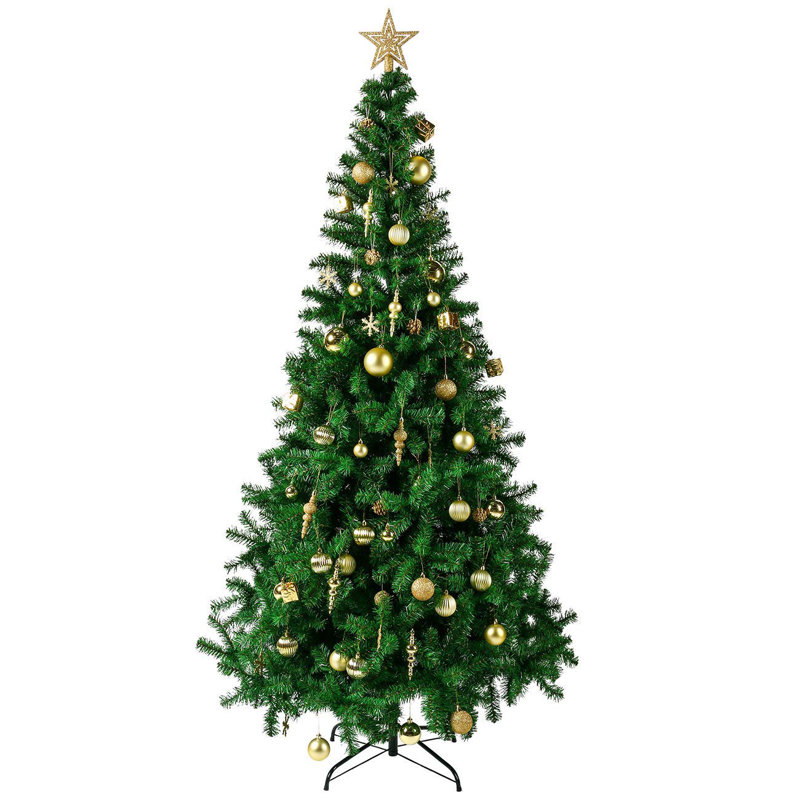 Ensemble de 60 boules de Noël décoratives, Or