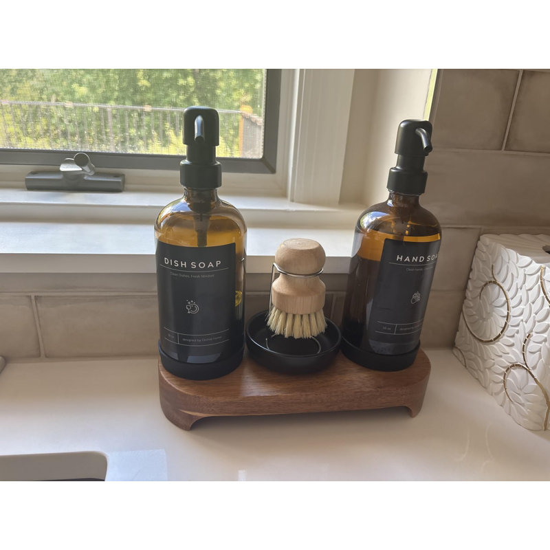 Acacia Wood Risers for Decor Display,Nature L