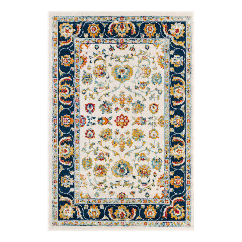 Arenas Oriental Indoor Rug, Rectangle 4' x 6'