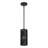 Mata 1 Light Black Mini Pendant
