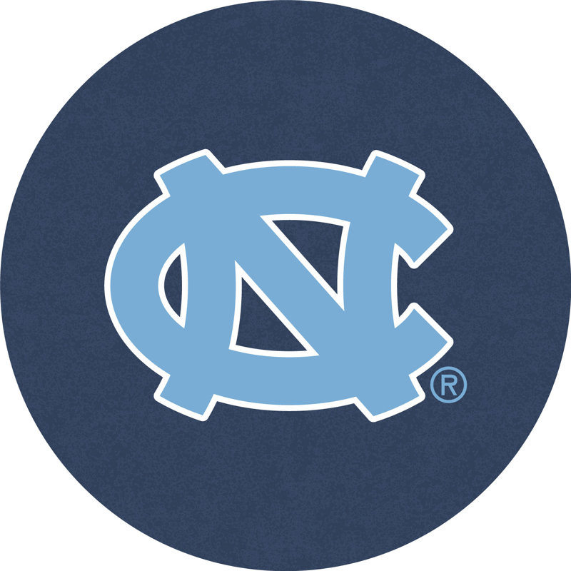 Round Metal Base Dining Table, Stainless Steel, University of North Carolina