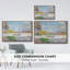 Monet, reproduction d'art encadrée sur toile par Claude Monet-92491950-92491956