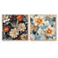 Regiène - Ensemble de 2 collages carrés floraux-101853605-101853609
