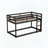 Twin Over Twin Rubber Wood Floor Bunk Bed with Ladder (Upper Slats Only)-483583675