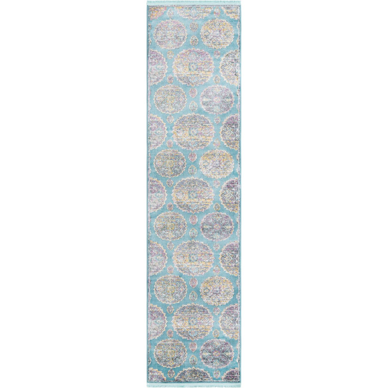 Paragon Floral Indoor Rug, Runner 2'7" x 10'