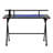 Grantlee Solid Wood Top Metal Base Computer Desk