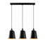Luminaire suspendu en forme de dôme pour îlot de cuisine à 3 lumières Holdridge