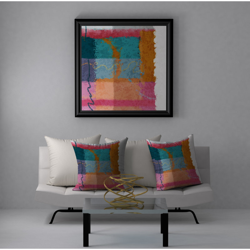Reversible Throw Pillow, 20" x 20"