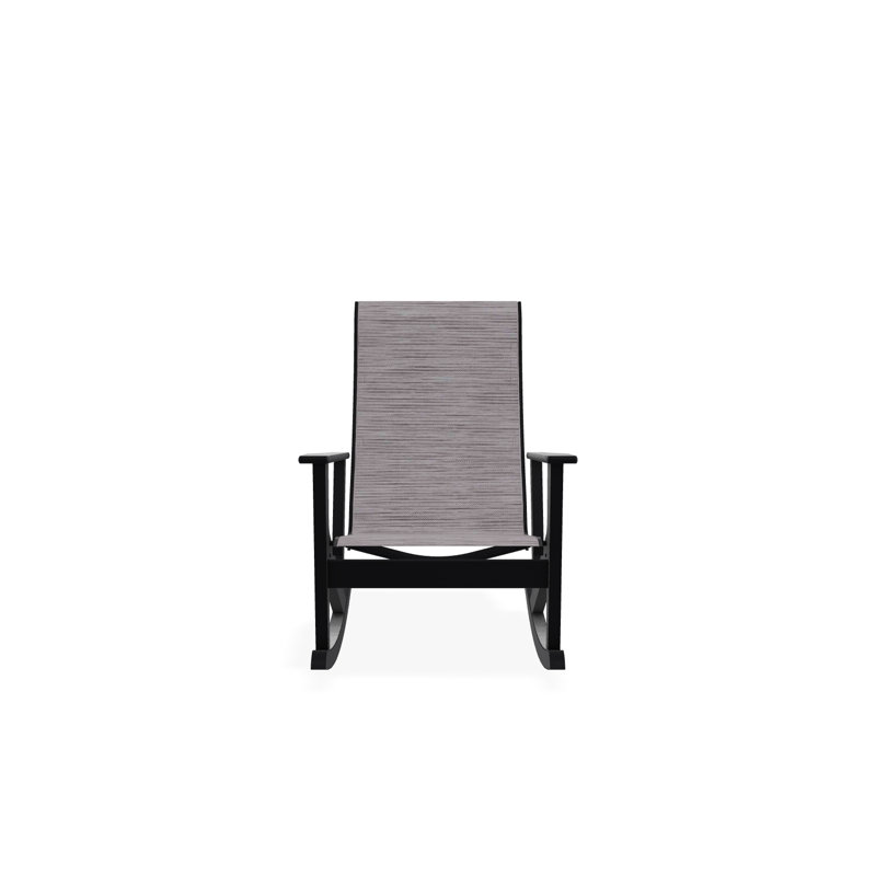 Fauteuil berçant Wexler, Noir, Fossile