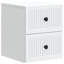 33cm W Manufactured Wood Bedside Table-480480737