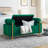 Stylish Velvet Hallway Bench With Iron Legs And Modern Appeal Comfortable For Bedroom Restful Time-1590094955