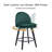 26'' Swivel Counter & Bar Stool-2004139309
