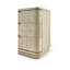 Water 3 - Drawer Solid Wood Nightstand