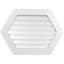Horizontal Peaked Surface Mount Signature Urethane Functional Gable Vent, Primed Tan-111550977