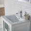 Ensemble de meuble-lavabo pour salle de bain simple 24 po avec miroir Mance-24550983