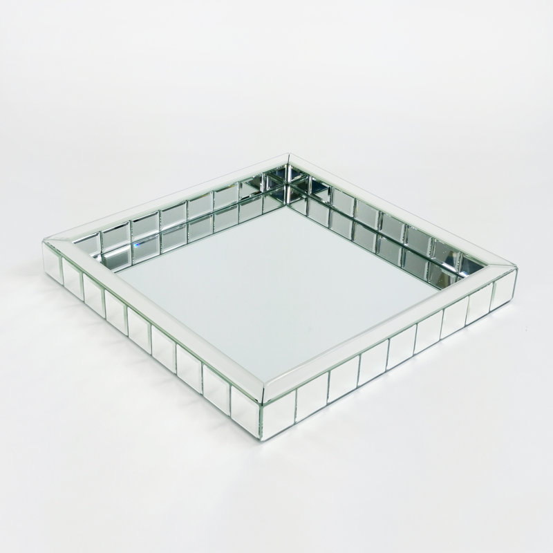 Plateau de meuble-lavabo à Miroir lumineux Sequeira, L 16,5 po x L 16,5 po