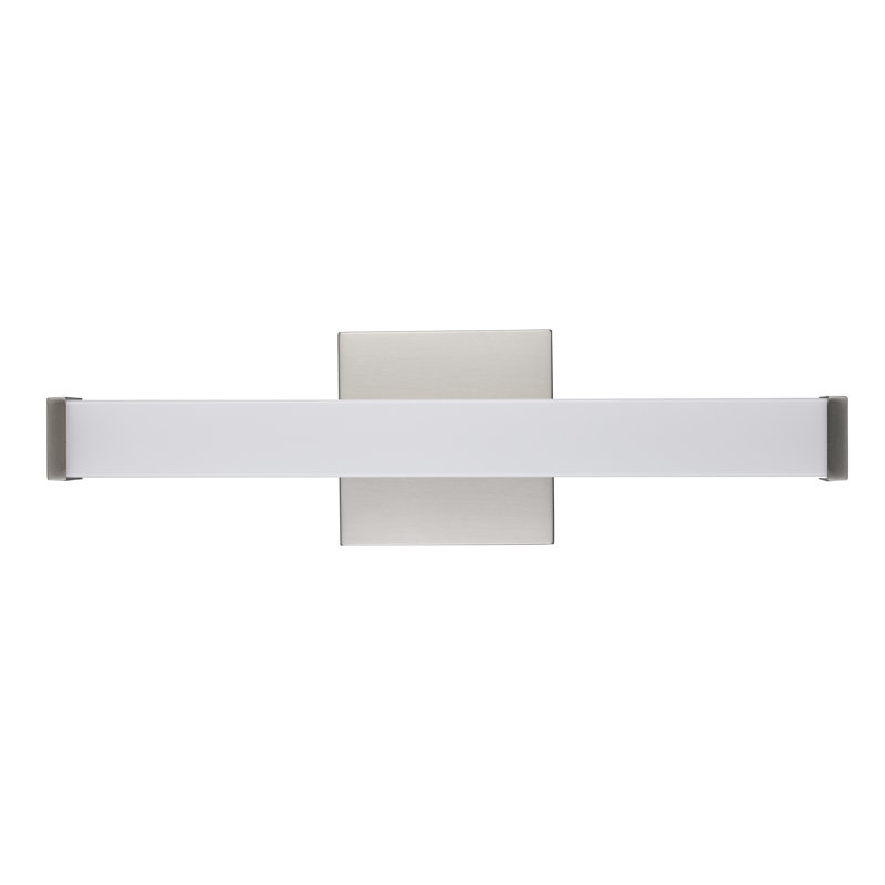 Saavy LED Dimmable Vanity Light, Brushed Nickel