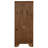 Arnoldus 78-inch 3-shelf Cabinet Bookcase Burnished Oak