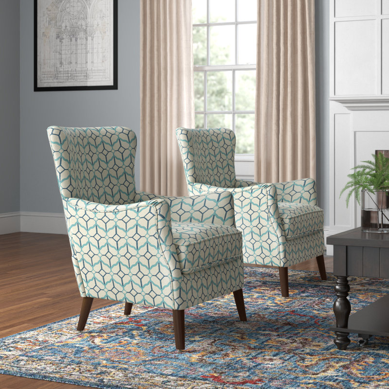  Fauteuil Alayzhia, 100% polyester vert clair