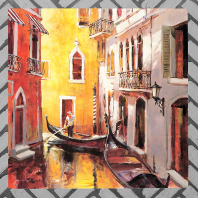 BRENT HEIGHTON Traditional Cities & Countries Wall Decor on Ceramic