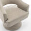 Fauteuil demi-tonneau pivotant de 28 po Kenzlee-533530963