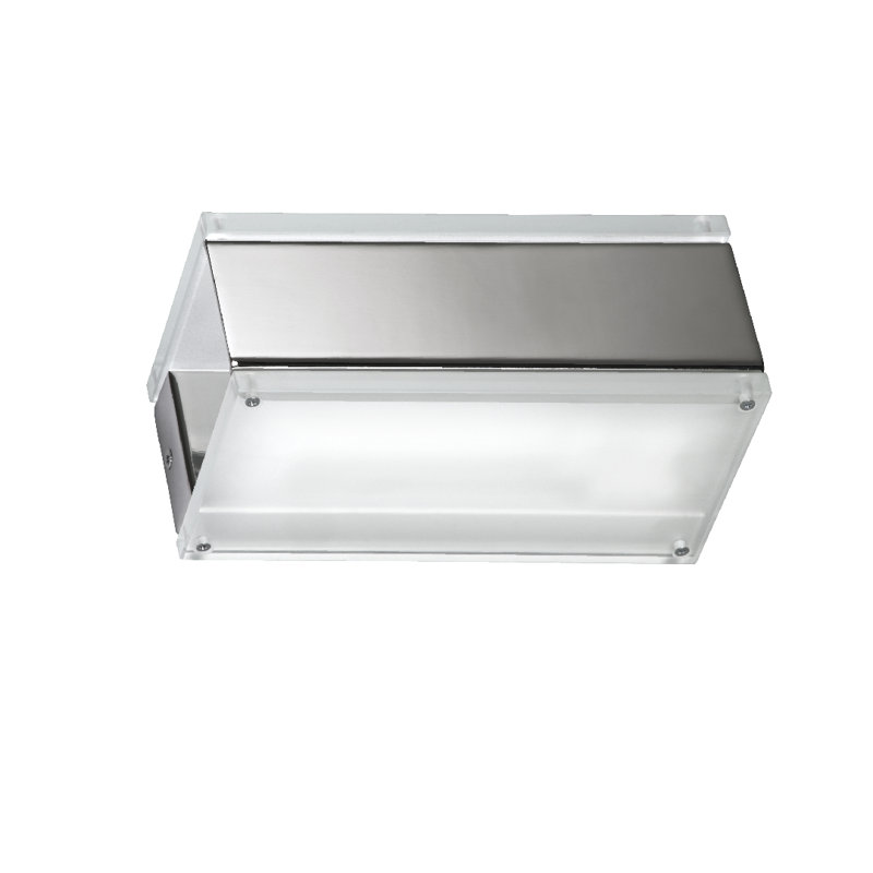wall lamp 8x20 cm - 1 light, Chrome