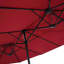 Parasol de marché rectangulaire 15 pi x 9 pi Tasia-499612973