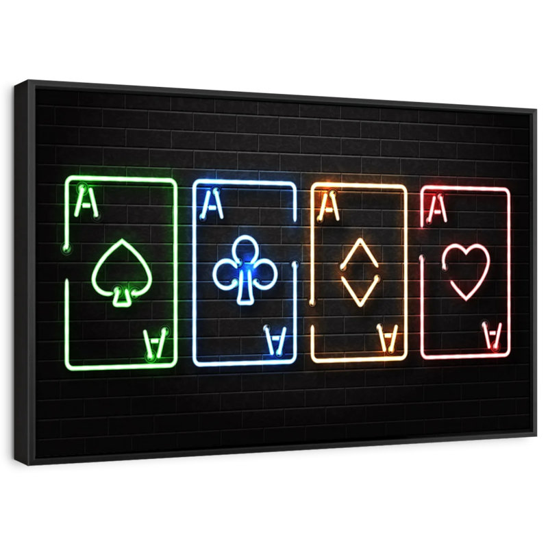 Cartes à jouer Senne, H 25 po x l 37 po