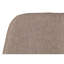 Chaise rembourrée taupe Benicio