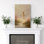 Art mural sur toile «Jesus et agneau»