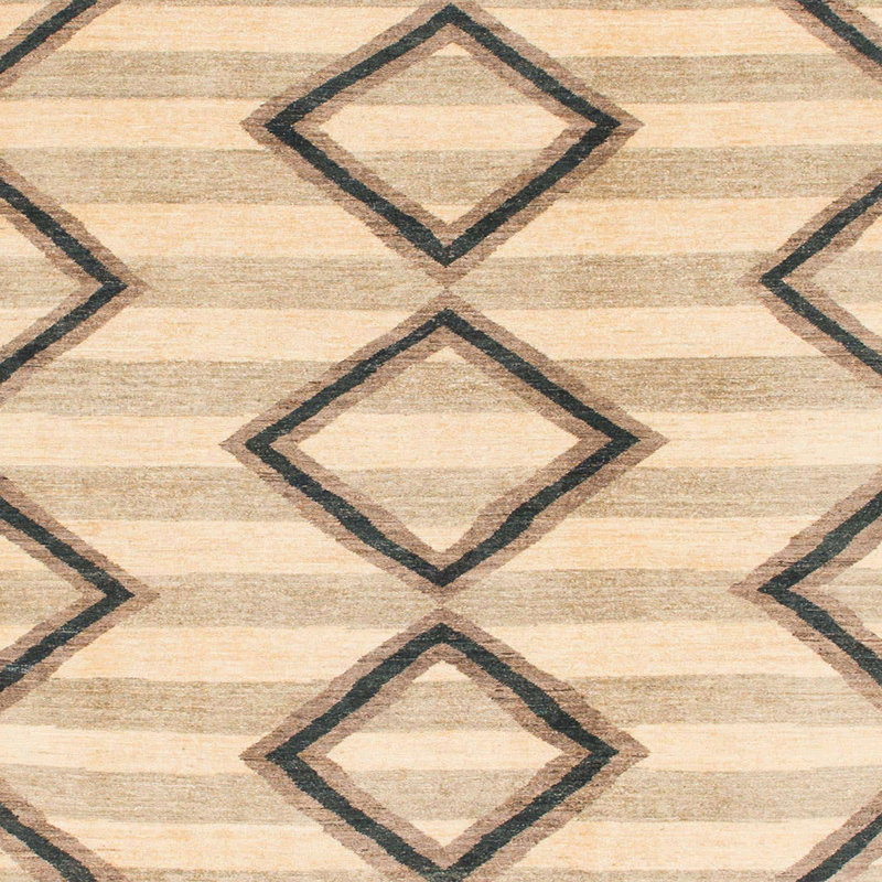 Tapis abstrait moderne 814, Carré 8 pi