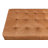 Beam Genuine Leather Upholstered Bench
